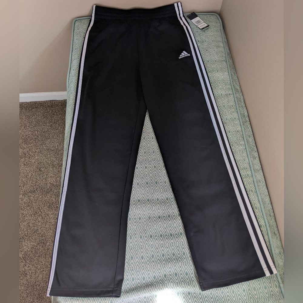 Adidas Youth Black Track Pants